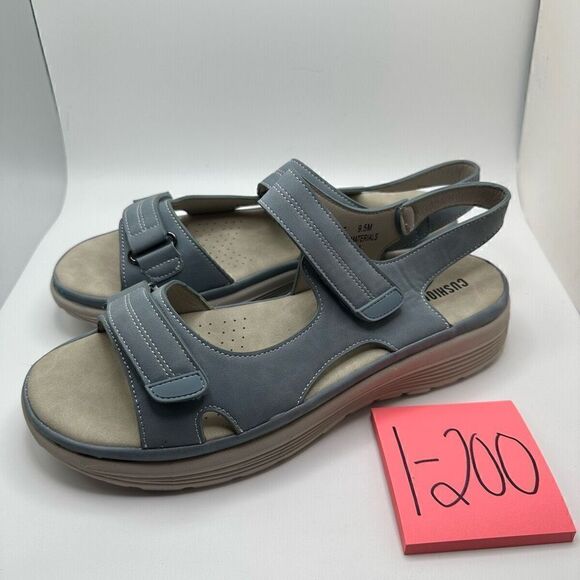 CUSHIONAIRE Women's Magee comfort footbed outdoor sandal with adjustable strap a - Picture 3 of 7